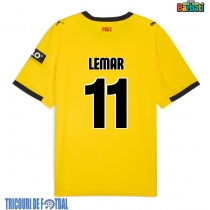 Echipament fotbal Girona Thomas Lemar #11 Tricou Deplasare 2025-26 maneca scurta