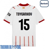 Echipament fotbal Girona Viktor Tsyhankov #15 Tricou Acasa 2025-26 maneca scurta