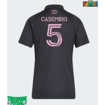 Echipament fotbal Inter Miami Casemiro #5 Tricou Deplasare 2026-27 pentru femei maneca scurta