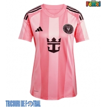 Echipament fotbal Inter Miami Lionel Messi #10 Tricou Acasa 2025-26 pentru femei maneca scurta