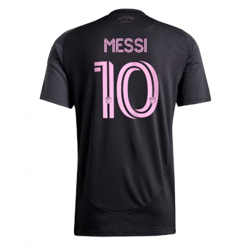 Echipament fotbal Inter Miami Lionel Messi #10 Tricou Deplasare 2025-26 maneca scurta Echipament fotbal Inter Miami Lionel Messi #10 Tricou Deplasare 2025-26 maneca scurta