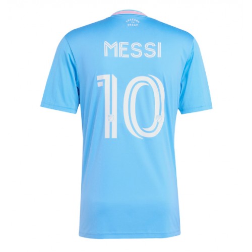 Echipament fotbal Inter Miami Lionel Messi #10 Tricou Treilea 2025-26 maneca scurta Echipament fotbal Inter Miami Lionel Messi #10 Tricou Treilea 2025-26 maneca scurta