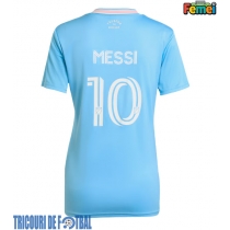 Echipament fotbal Inter Miami Lionel Messi #10 Tricou Treilea 2025-26 pentru femei maneca scurta