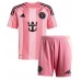 Echipament fotbal Inter Miami Rodrigo De Paul #7 Tricou Acasa 2025-26 pentru copii maneca scurta (+ Pantaloni scurti)