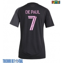 Echipament fotbal Inter Miami Rodrigo De Paul #7 Tricou Deplasare 2025-26 pentru femei maneca scurta