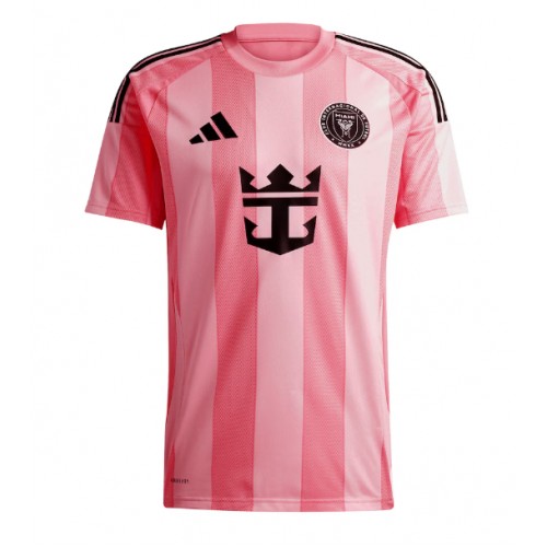 Echipament fotbal Inter Miami Sergio Busquets #5 Tricou Acasa 2025-26 maneca scurta Echipament fotbal Inter Miami Sergio Busquets #5 Tricou Acasa 2025-26 maneca scurta
