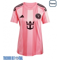 Echipament fotbal Inter Miami Sergio Busquets #5 Tricou Acasa 2025-26 pentru femei maneca scurta