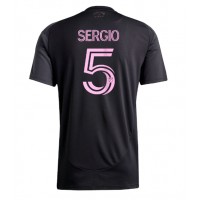 Echipament fotbal Inter Miami Sergio Busquets #5 Tricou Deplasare 2025-26 maneca scurta