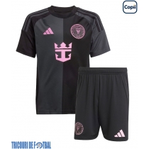 Echipament fotbal Inter Miami Sergio Busquets #5 Tricou Deplasare 2025-26 pentru copii maneca scurta (+ Pantaloni scurti)