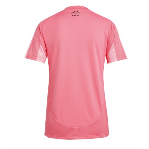 Echipament fotbal Inter Miami Tricou Acasa 2025-26 pentru femei maneca scurta Echipament fotbal Inter Miami Tricou Acasa 2025-26 pentru femei maneca scurta