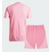Echipament fotbal Inter Miami Tricou Acasa 2026-27 pentru copii maneca scurta (+ Pantaloni scurti)