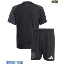 Echipament fotbal Inter Miami Tricou Deplasare 2025-26 pentru copii maneca scurta (+ Pantaloni scurti)
