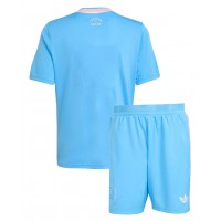 Echipament fotbal Inter Miami Tricou Treilea 2025-26 pentru copii maneca scurta (+ Pantaloni scurti)