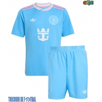 Echipament fotbal Inter Miami Tricou Treilea 2025-26 pentru copii maneca scurta (+ Pantaloni scurti)