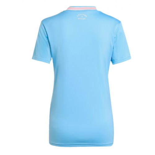 Echipament fotbal Inter Miami Tricou Treilea 2025-26 pentru femei maneca scurta Echipament fotbal Inter Miami Tricou Treilea 2025-26 pentru femei maneca scurta