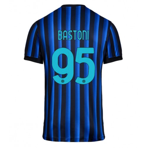 Echipament fotbal Inter Milan Alessandro Bastoni #95 Tricou Acasa 2025-26 maneca scurta Echipament fotbal Inter Milan Alessandro Bastoni #95 Tricou Acasa 2025-26 maneca scurta