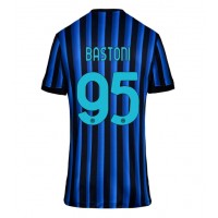 Echipament fotbal Inter Milan Alessandro Bastoni #95 Tricou Acasa 2025-26 pentru femei maneca scurta