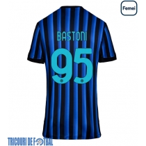 Echipament fotbal Inter Milan Alessandro Bastoni #95 Tricou Acasa 2025-26 pentru femei maneca scurta