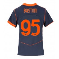 Echipament fotbal Inter Milan Alessandro Bastoni #95 Tricou Treilea 2025-26 pentru femei maneca scurta