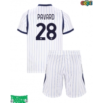 Echipament fotbal Inter Milan Benjamin Pavard #28 Tricou Deplasare 2026-27 pentru copii maneca scurta (+ Pantaloni scurti)