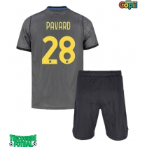 Echipament fotbal Inter Milan Benjamin Pavard #28 Tricou Treilea 2026-27 pentru copii maneca scurta (+ Pantaloni scurti)