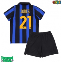 Echipament fotbal Inter Milan Curtis Jones #21 Tricou Acasa 2026-27 pentru copii maneca scurta (+ Pantaloni scurti)