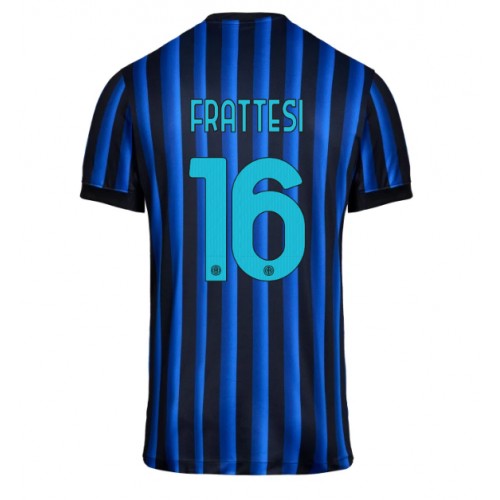 Echipament fotbal Inter Milan Davide Frattesi #16 Tricou Acasa 2025-26 maneca scurta Echipament fotbal Inter Milan Davide Frattesi #16 Tricou Acasa 2025-26 maneca scurta