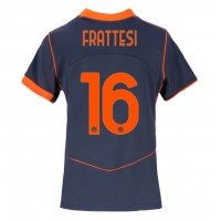 Echipament fotbal Inter Milan Davide Frattesi #16 Tricou Treilea 2025-26 pentru femei maneca scurta