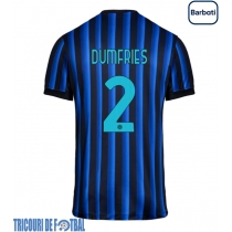 Echipament fotbal Inter Milan Denzel Dumfries #2 Tricou Acasa 2025-26 maneca scurta
