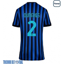 Echipament fotbal Inter Milan Denzel Dumfries #2 Tricou Acasa 2025-26 pentru femei maneca scurta