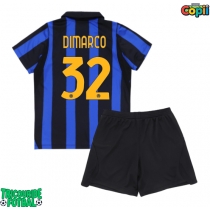 Echipament fotbal Inter Milan Federico Dimarco #32 Tricou Acasa 2026-27 pentru copii maneca scurta (+ Pantaloni scurti)