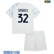 Echipament fotbal Inter Milan Federico Dimarco #32 Tricou Deplasare 2025-26 pentru copii maneca scurta (+ Pantaloni scurti)