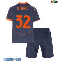 Echipament fotbal Inter Milan Federico Dimarco #32 Tricou Treilea 2025-26 pentru copii maneca scurta (+ Pantaloni scurti)