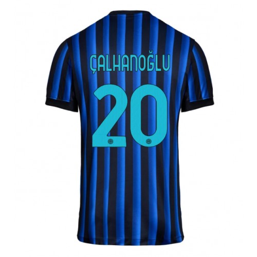 Echipament fotbal Inter Milan Hakan Calhanoglu #20 Tricou Acasa 2025-26 maneca scurta Echipament fotbal Inter Milan Hakan Calhanoglu #20 Tricou Acasa 2025-26 maneca scurta