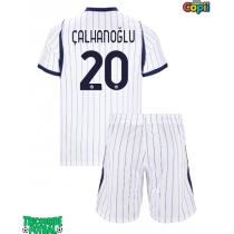Echipament fotbal Inter Milan Hakan Calhanoglu #20 Tricou Deplasare 2026-27 pentru copii maneca scurta (+ Pantaloni scurti)
