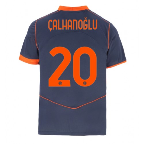 Echipament fotbal Inter Milan Hakan Calhanoglu #20 Tricou Treilea 2025-26 maneca scurta Echipament fotbal Inter Milan Hakan Calhanoglu #20 Tricou Treilea 2025-26 maneca scurta