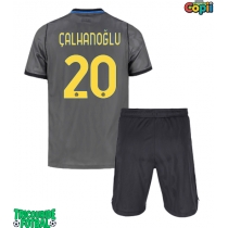 Echipament fotbal Inter Milan Hakan Calhanoglu #20 Tricou Treilea 2026-27 pentru copii maneca scurta (+ Pantaloni scurti)