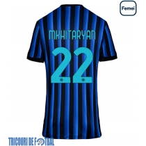 Echipament fotbal Inter Milan Henrikh Mkhitaryan #22 Tricou Acasa 2025-26 pentru femei maneca scurta
