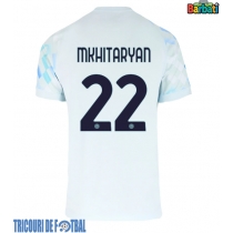 Echipament fotbal Inter Milan Henrikh Mkhitaryan #22 Tricou Deplasare 2025-26 maneca scurta