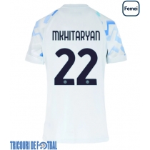 Echipament fotbal Inter Milan Henrikh Mkhitaryan #22 Tricou Deplasare 2025-26 pentru femei maneca scurta