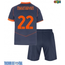 Echipament fotbal Inter Milan Henrikh Mkhitaryan #22 Tricou Treilea 2025-26 pentru copii maneca scurta (+ Pantaloni scurti)