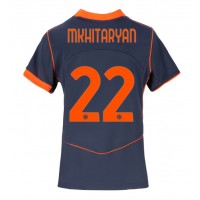 Echipament fotbal Inter Milan Henrikh Mkhitaryan #22 Tricou Treilea 2025-26 pentru femei maneca scurta