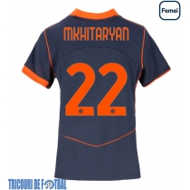 Echipament fotbal Inter Milan Henrikh Mkhitaryan #22 Tricou Treilea 2025-26 pentru femei maneca scurta