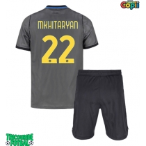 Echipament fotbal Inter Milan Henrikh Mkhitaryan #22 Tricou Treilea 2026-27 pentru copii maneca scurta (+ Pantaloni scurti)