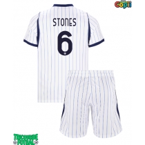 Echipament fotbal Inter Milan John Stones #6 Tricou Deplasare 2026-27 pentru copii maneca scurta (+ Pantaloni scurti)