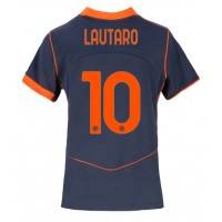 Echipament fotbal Inter Milan Lautaro Martinez #10 Tricou Treilea 2025-26 pentru femei maneca scurta