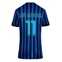 Echipament fotbal Inter Milan Luis Henrique #11 Tricou Acasa 2025-26 pentru femei maneca scurta