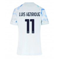 Echipament fotbal Inter Milan Luis Henrique #11 Tricou Deplasare 2025-26 pentru femei maneca scurta