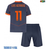 Echipament fotbal Inter Milan Luis Henrique #11 Tricou Treilea 2025-26 pentru copii maneca scurta (+ Pantaloni scurti)