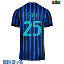 Echipament fotbal Inter Milan Manuel Akanji #25 Tricou Acasa 2025-26 maneca scurta